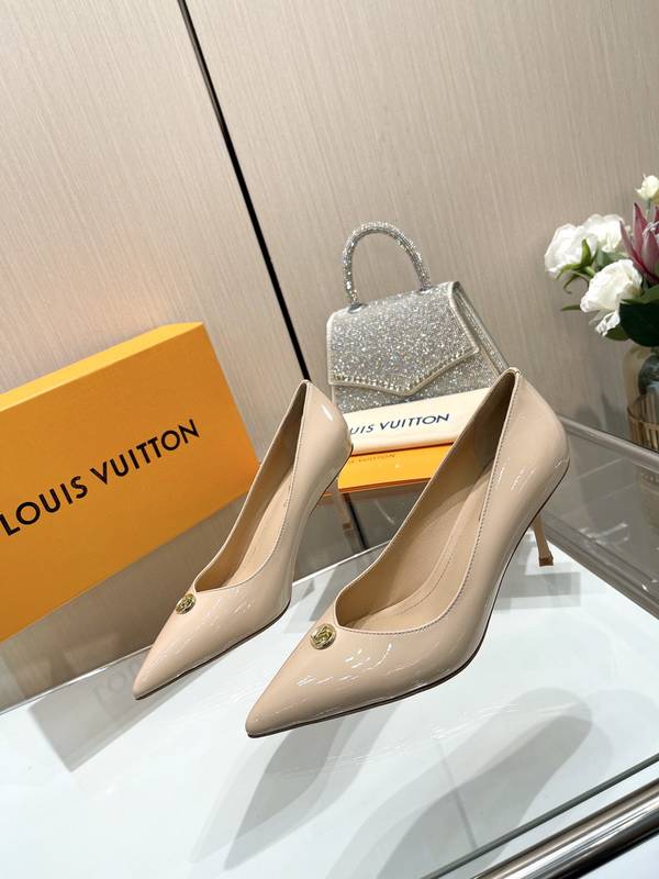 Louis Vuitton Shoes LVS00733 Heel 7CM