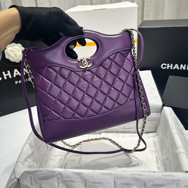 CHANEL 31 MINI SHOPPING AS4133 Purple