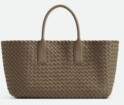 Bottega Veneta Small Cabat 730297 Taupe grey