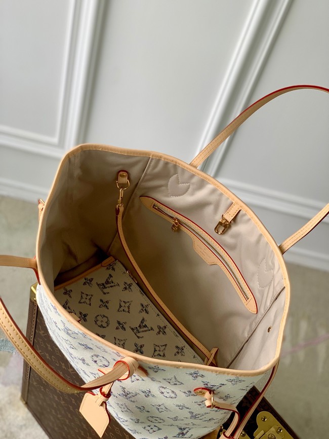 Louis Vuitton Neverfull MM M24905 Multicolor Beige