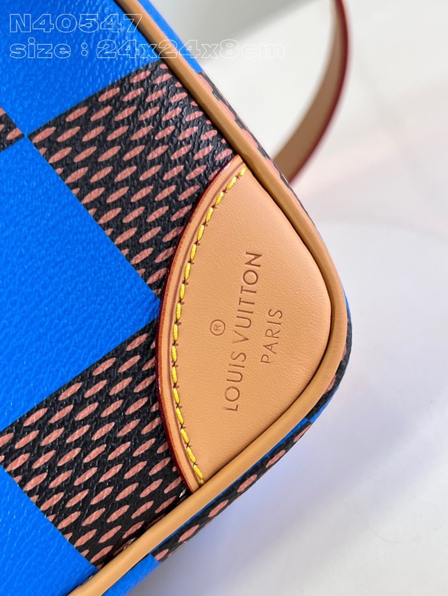 Louis Vuitton Chess Messenger N40547 Blue