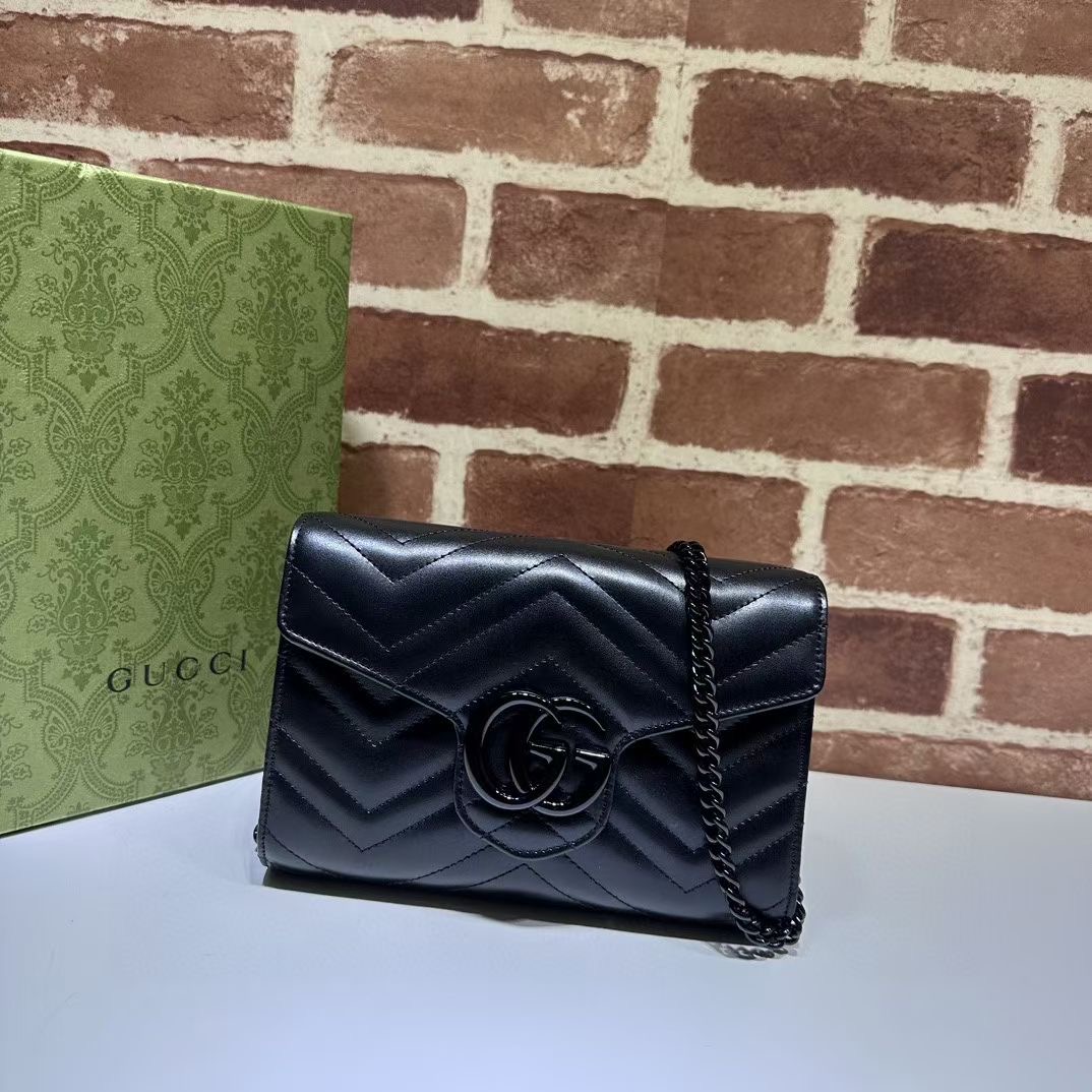 Gucci GG MARMONT SUPER MINI BAG 474575 black