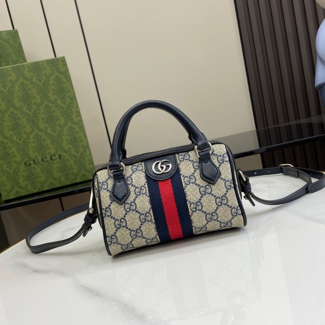 Gucci OPHIDIA SUPER MINI BAG 781490 dark blue