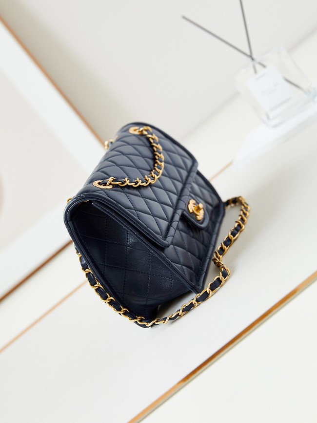 CHANEL FLAP BAG Lambskin AS4686 Royal Blue