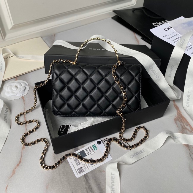 CHANEL CLUTCH WITH CHAIN AP3797 black