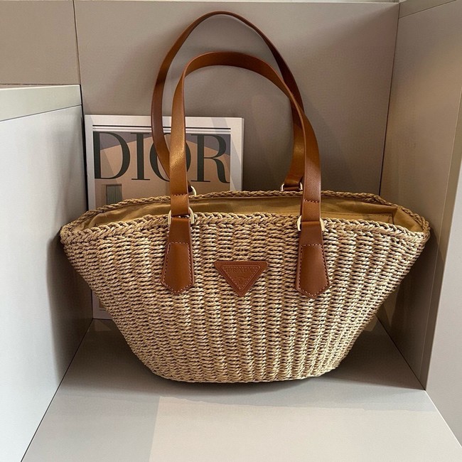 Prada Leather weave shoulder bag 1BC003-2