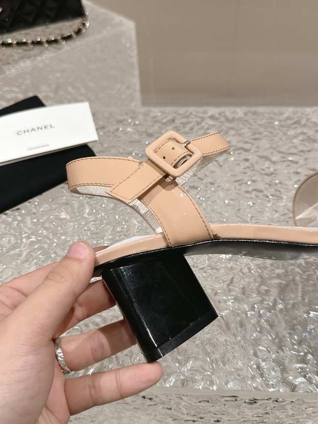 Chanel WOMENS SANDAL heel height 6CM 11956-3