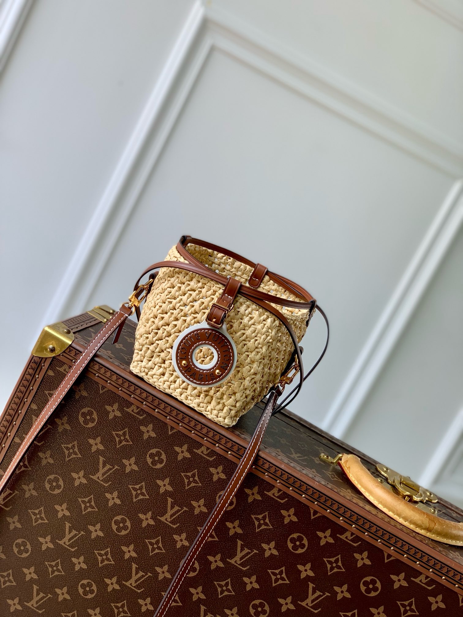 Louis Vuitton Noe NANO M83521 Natural&Tan