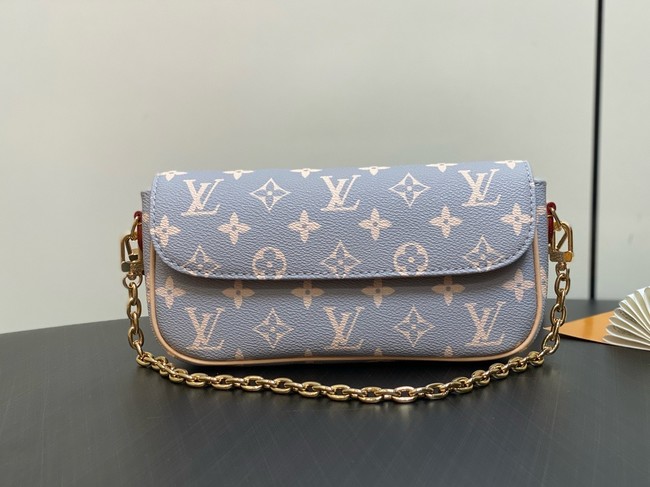 Louis Vuitton Wallet on Chain Ivy M12778 Trianon Gray