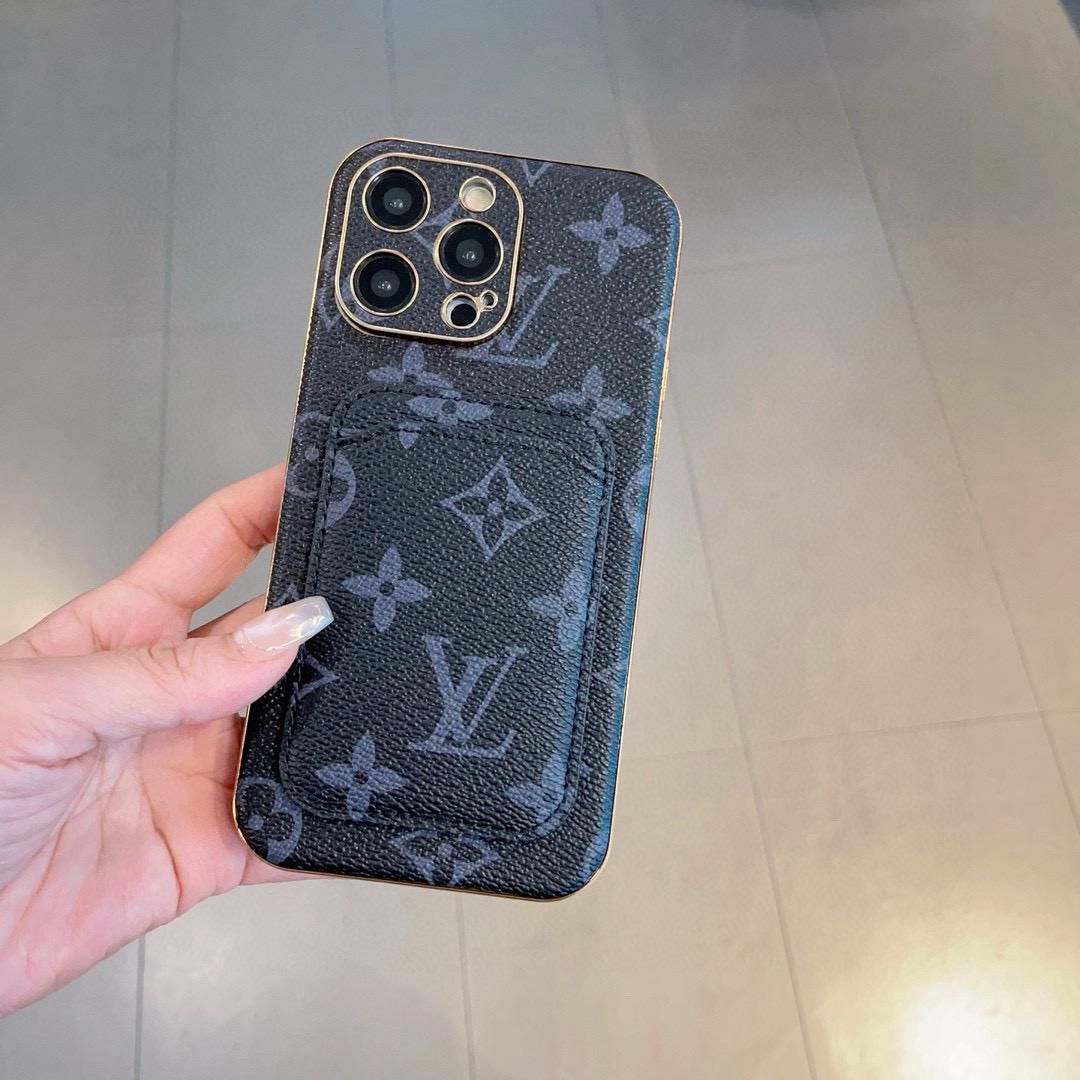 Louis Vuitton iPhone Case 869388 Black