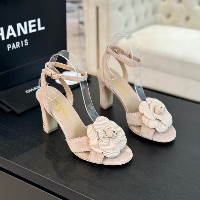 Chanel Shoes Heel height 8 cm Lambskin 55220-2