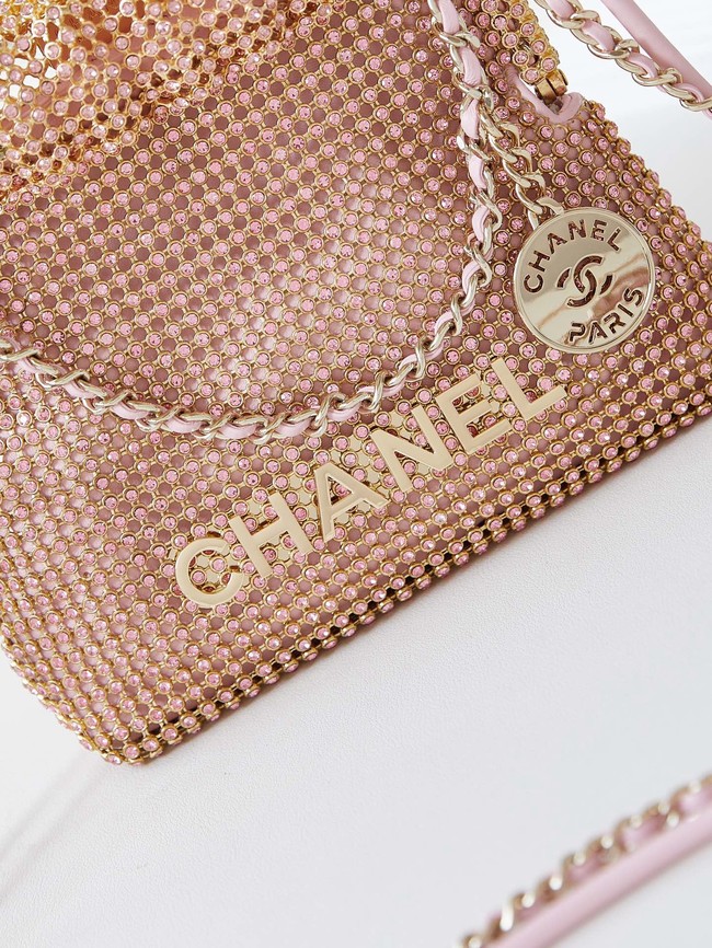 CHANEL EVENING BAG AS4894 Light Pink