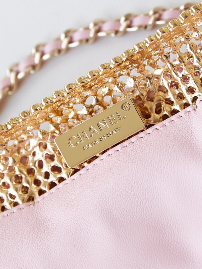 CHANEL EVENING BAG AS4894 Light Pink