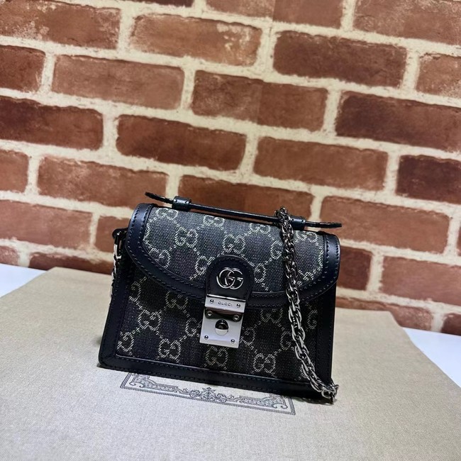 Gucci OPHIDIA MINI SHOULDER BAG A696180 black