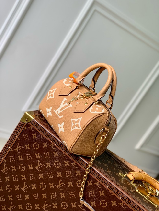 Louis Vuitton Speedy Bandouliere 20 M12713 Arizona & Cream