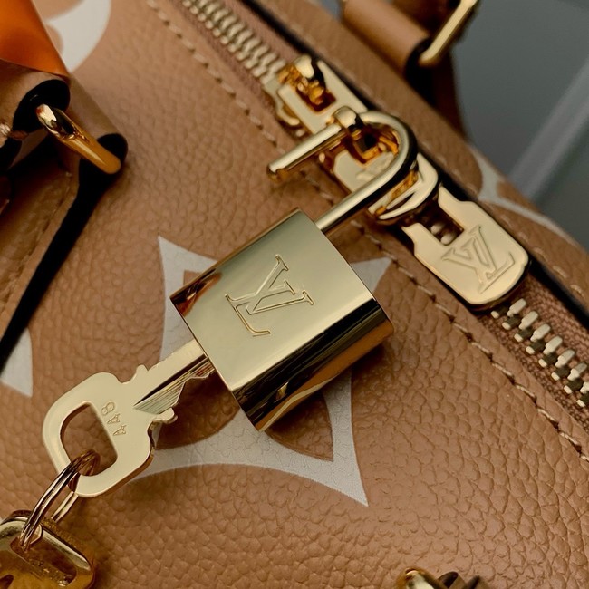 Louis Vuitton Speedy Bandouliere 20 M12713 Arizona & Cream