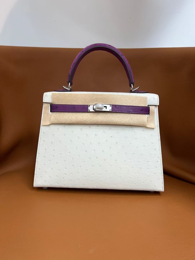 Hermes Kelly Shoulder Bags Ostrich skin KL2655-9