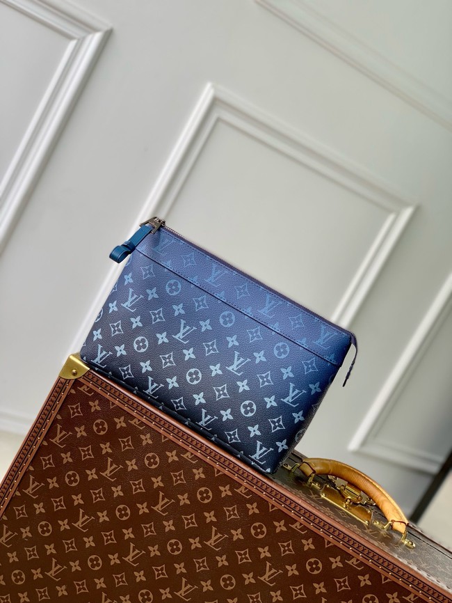 Louis Vuitton Pochette Voyage MM M11545 Navy Blue