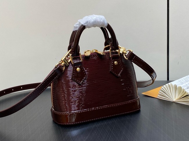 Louis Vuitton Nano Alma M81945 Wine