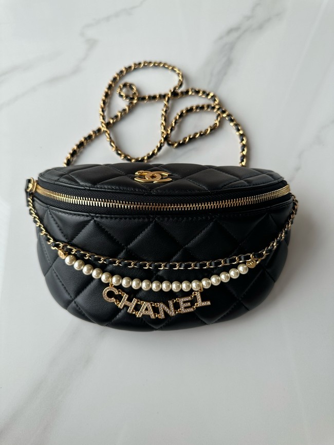 Chanel WAIST BAG AS4991 black