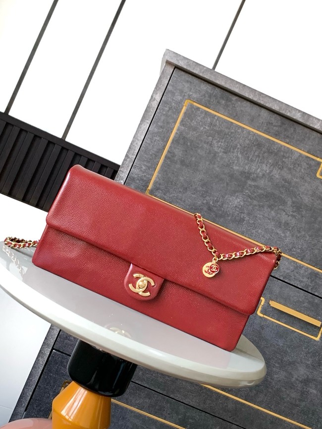 Chanel FLAP BAG AS5182 Burgundy