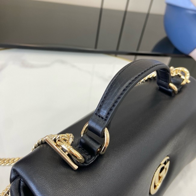 Gucci GG MILANO MINI TOP HANDLE BAG 806017-2 black