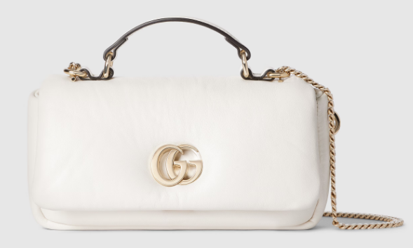 Gucci GG MILANO MINI TOP HANDLE BAG 806017-2 white