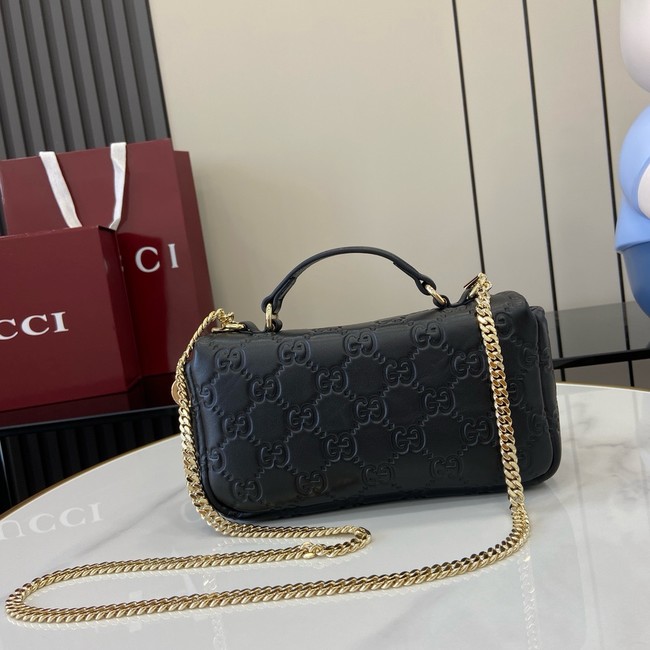 Gucci GG MILANO MINI TOP HANDLE BAG 806017-3 black