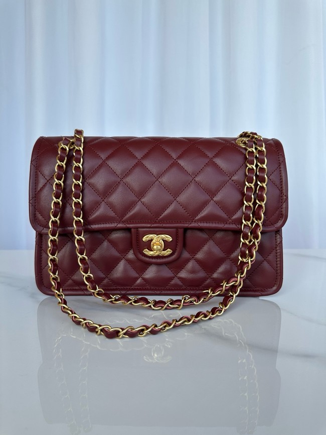 Chanel LARGE FLAP BAG AS5145 Burgundy