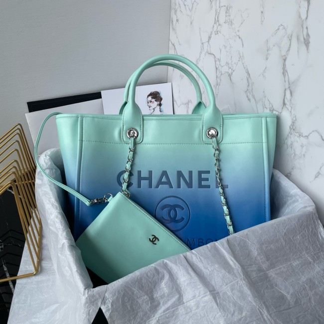 Chanel SHOPPING BAG AS3351 BLUE