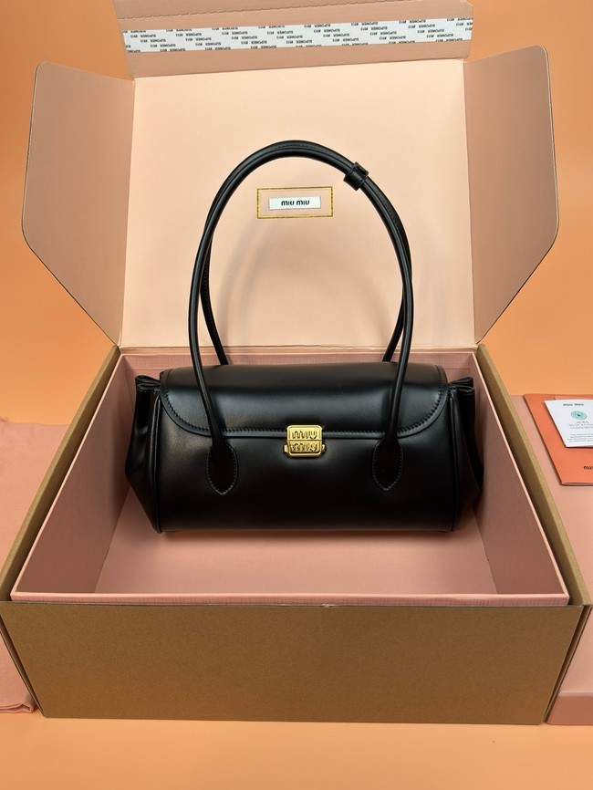 MIU MIU Leather Handle Bag 2233 black