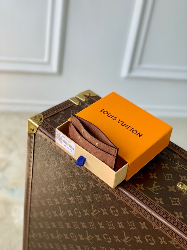 Louis Vuitton Card Holder M83678 Cognac