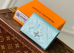 Louis Vuitton Business Card Holder M12177 Azur Frost