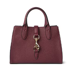 Gucci SMALL TOTE BAG WITH HOOK CLOSURE 795349 Rosso Ancora red