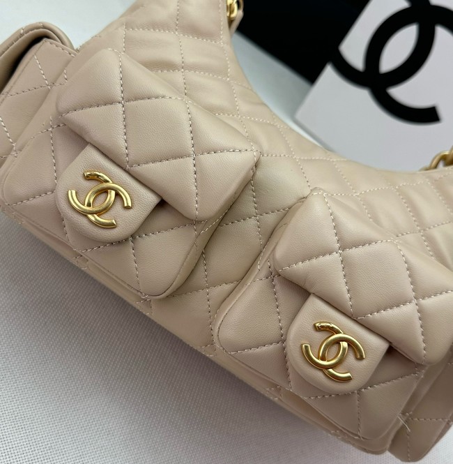 Chanel MAXI HOBO BAG AS5338 Apricot