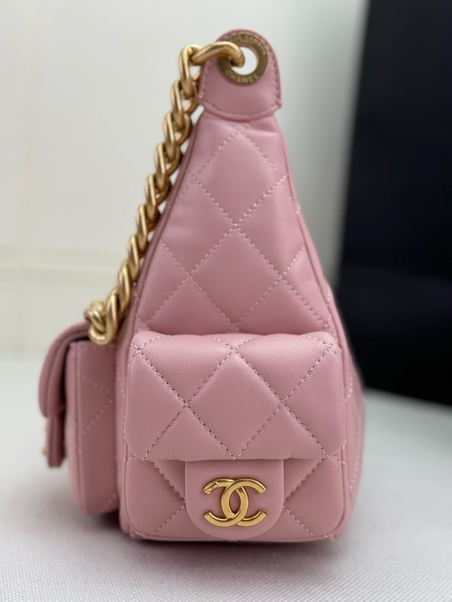 Chanel MAXI HOBO BAG AS5338 PINK