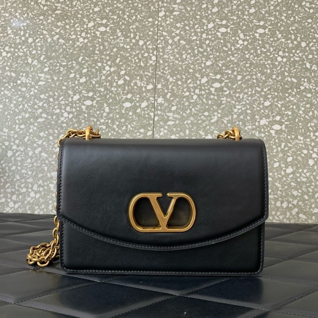 VALENTINO Loco Calf leather bag WB0R16 black