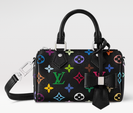 Louis Vuitton NEW LV x TM Nano Speedy M13406 black