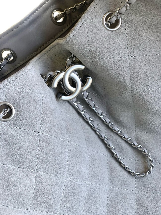 Chanel SUEDE HOBO BAG AS5311 GRAY