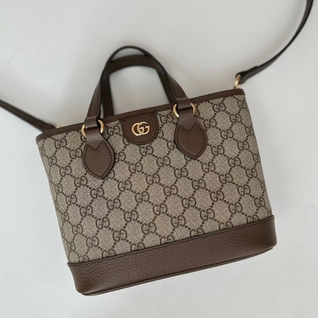 GUCCI OPHIDIA MINI TOTE BAG 811716 Brown