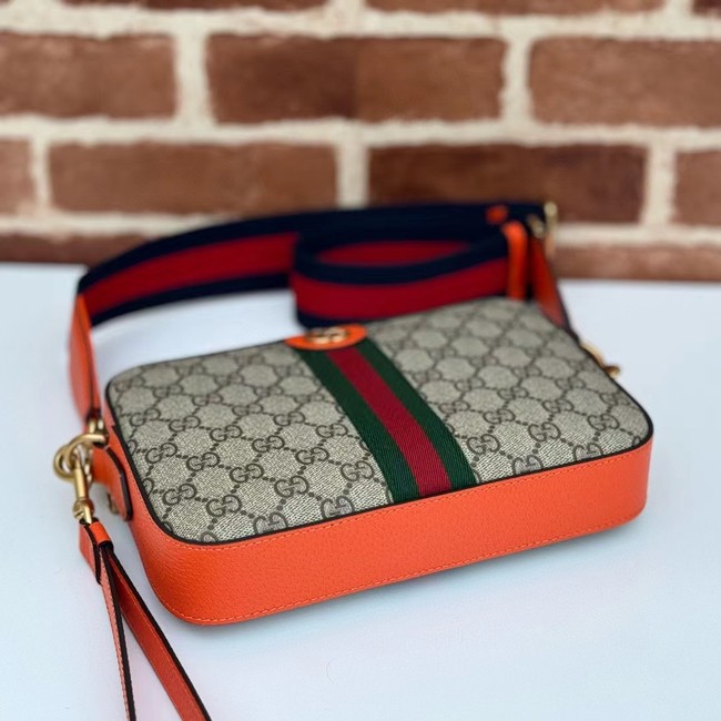 Gucci OPHIDIA SMALL CROSSBODY BAG 699439 Bright orange