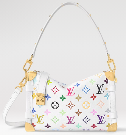 Louis Vuitton NEW LV x TM Side Trunk MM M14046 white