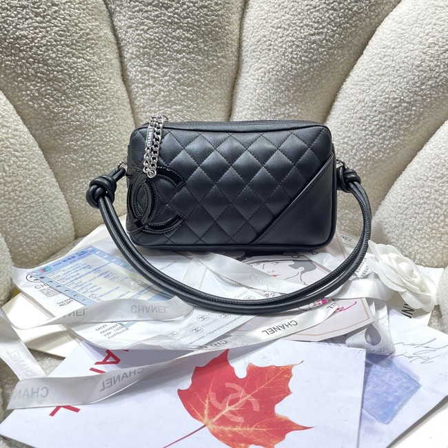 Chanel TOP HANDLE BAG AS8015 black