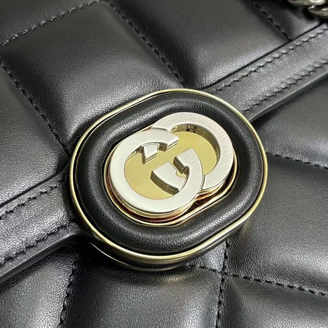 GUCCI SMALL SHOULDER BAG 740834 black