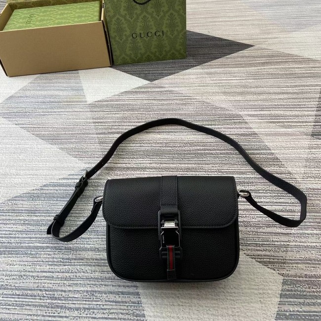 Gucci SUPER MINI SHOULDER BAG 800313 black