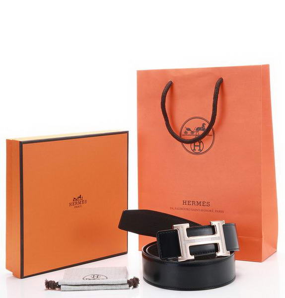 Hermes Belts Original Leather Diamond Everose Coffee