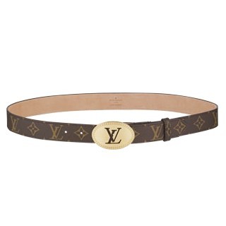 Louis Vuitton Cut Oval Monogram Belt M9842T