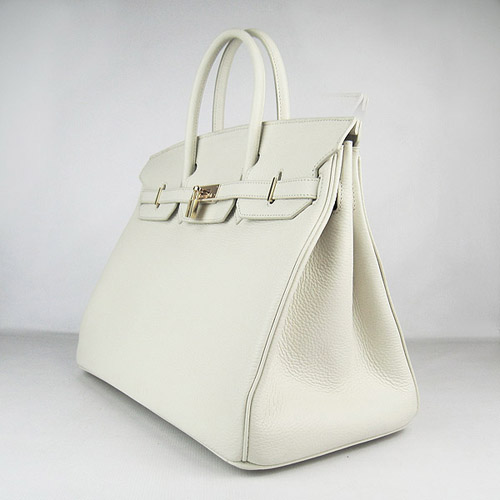 Hermes Birkin 40CM Togo Bag Beige 6099 Gold