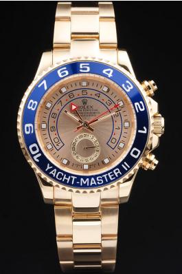 Rolex Yacht-Master II Blue&Golden Watch-RY3343