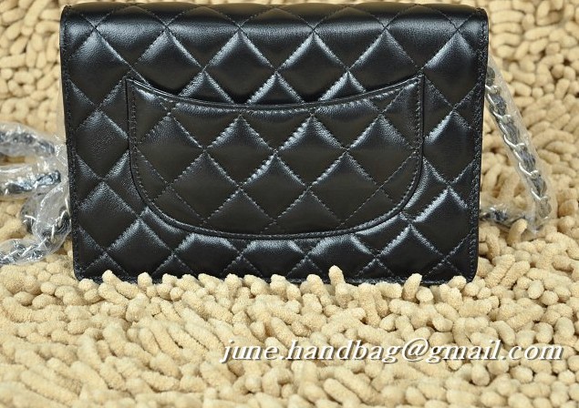 Chanel Chain Wallet 33814 Black